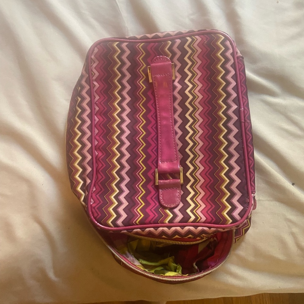 Missoni for Target Train Case/Makeup Travel Case (used a few items)